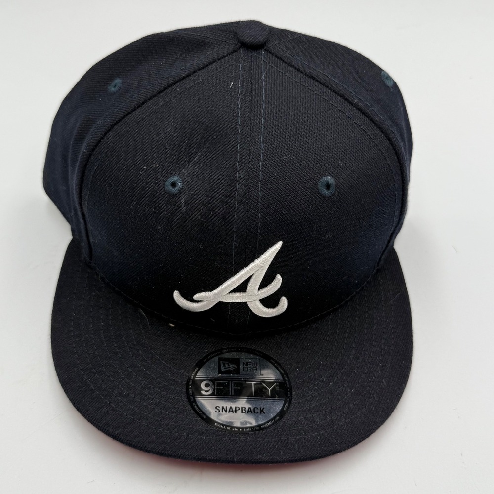 New Era Atlanta Braves 9FIFTY Snapback Hat‎ Stars Stripes MLB Cap OSFM